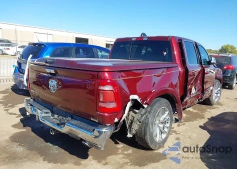 2022 Ram 1500 Limited 4X2 5'7 Box из США, поврежденный, VIN 1C6RREHT6NN232046